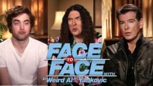 Weird Al Interviews Robert Pattinson & Pierce Brosnan